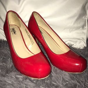 Red high heels